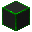 Glowing Hexorium-Coated Stone (Green)