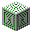 White Concentric Hexorium Block (Green)