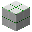 White Plated Hexorium Block (Green)